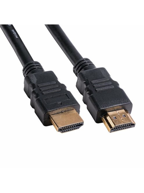 BLACKBIRD Kábel HDMI male/male összekötő 2K 0,5m, Fekete