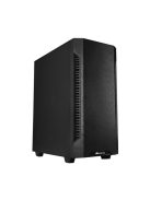 CHIEFTEC Ház ELOX AS-01B-OP ATX, 1db Ventillátorral, Tápegység nélkül, Fekete