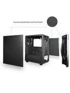 CHIEFTEC Ház Elox, ATX, Tápegység nélkül, Fekete