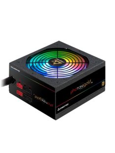   CHIEFTEC Tápegység Moduláris Photon 650W RGB világítás BOX Gold