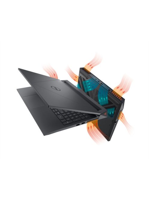 DELL G15 5530 15.6" FHD AG 165Hz, Core i5-13450HX (4.60GHz), 16GB, 512GB SSD, NV RTX 4050 6GB, Win 11, Szürke