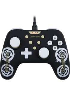   KONIX - JUJUTSU KAISEN Nintendo Switch/PC Vezetékes kontroller, Fekete mintás