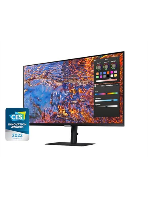 SAMSUNG IPS monitor 32" S80PB, 3840x2160, 16:9, 350cd/m2, 5ms, DisplayPort/HDMI/3xUSB/USB-C/LAN, Pivot