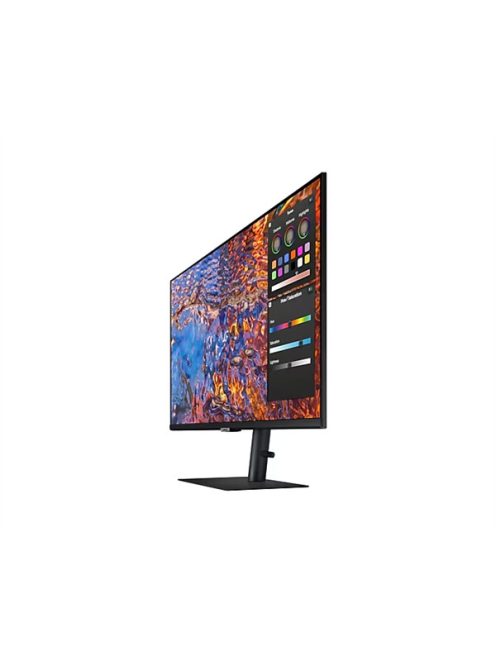 SAMSUNG IPS monitor 32" S80PB, 3840x2160, 16:9, 350cd/m2, 5ms, DisplayPort/HDMI/3xUSB/USB-C/LAN, Pivot