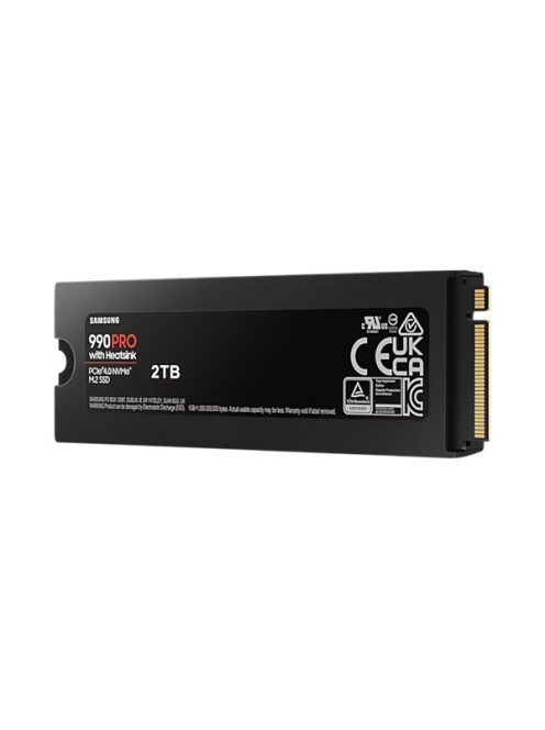 SAMSUNG 990 PRO with Heatsink NVMe™ M.2 SSD 2TB