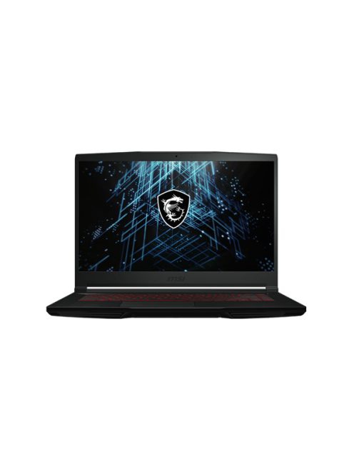 MSI Gaming NB GF63 Thin 11UC-1460, 15.6" FHD, i7-11800H, 16GB, 512GB M.2, RTX 3050 4GB, WIN11H, Fekete