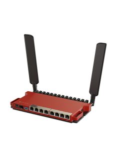   MIKROTIK Wireless Router 2,4GHz,8x1000Mbps + 1x2500Mbps SFP,  AX600, Menedzselhető, Asztali - L009UIGS-2HAXD-IN