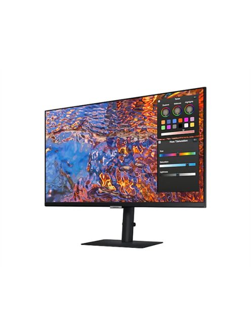 SAMSUNG IPS monitor 27" S8, 3840x2160, 16:9, 350cd/m2, 5ms, HDMI/DisplayPort/3xUSB/USB-C/LAN, Pivot