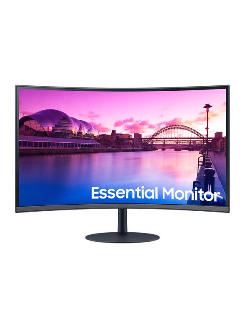 SAMSUNG Ívelt VA monitor 27" S3, 1920x1080, 16:9, 250cd/m2, 4ms, 2xHDMI/DisplayPort, hangszóró