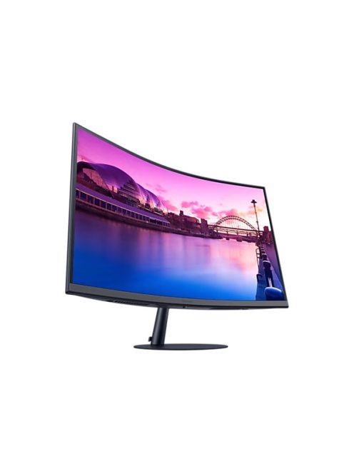 SAMSUNG Ívelt VA monitor 27" S3, 1920x1080, 16:9, 250cd/m2, 4ms, 2xHDMI/DisplayPort, hangszóró