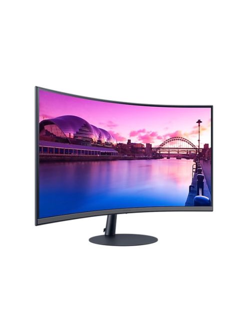 SAMSUNG Ívelt VA monitor 27" S3, 1920x1080, 16:9, 250cd/m2, 4ms, 2xHDMI/DisplayPort, hangszóró