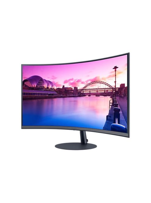 SAMSUNG Ívelt VA monitor 27" S3, 1920x1080, 16:9, 250cd/m2, 4ms, 2xHDMI/DisplayPort, hangszóró