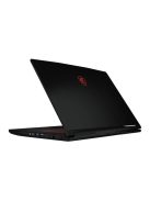 MSI Gaming NB Thin GF63 12VE-641, 15.6" FHD, i7-12650H, 16GB, 1TB M.2, RTX 4050 6GB, NOOS, Fekete