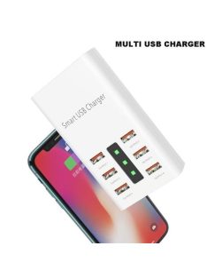 BLACKBIRD Hálózati töltő 6xUSB kimenet 30W