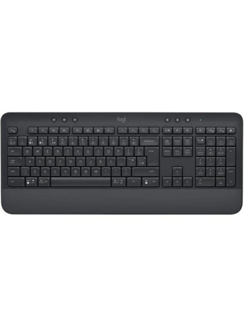 LOGITECH Billentyűzet - K650 Signature Vezeték Nélküli & Bluetooth Grafitszürke, HUN