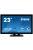 iiyama touch monitor, 23,8", 1920x1080, 16:9, 215cd, 5ms, 1000:1, DVI/VGA/HDMI, hangszóró, T2336MSC-B3