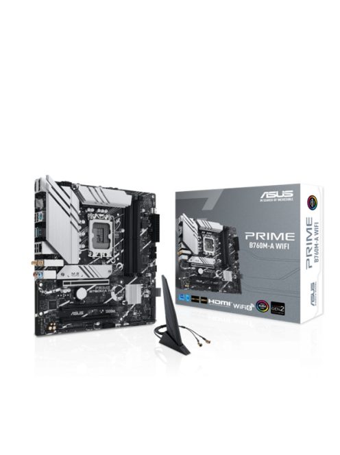 ASUS Alaplap S1700 PRIME B760M-A WIFI INTEL B760, mATX