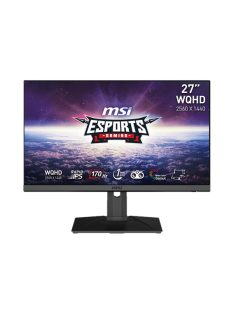   MSI Monitor GAMING G272QPF Rapid IPS LED 27" WQHD 2560x1440, 16:9, 1000:1 CR, 300cd/m2, 1ms, 170Hz, DP, 2xHDMI