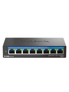   D-LINK Switch 8x2.5Gbps Multi-Gigabit Fémházas Asztali, DMS-108/E