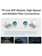 TP-LINK Switch SFP Modul 1000Base-BX WDM kétirányú 2km távolság, SM321B-2
