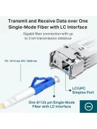 TP-LINK Switch SFP Modul 1000Base-BX WDM kétirányú 2km távolság, SM321B-2