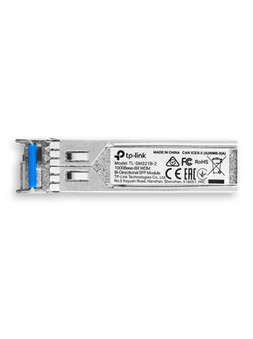 TP-LINK Switch SFP Modul 1000Base-BX WDM kétirányú 2km távolság, SM321B-2