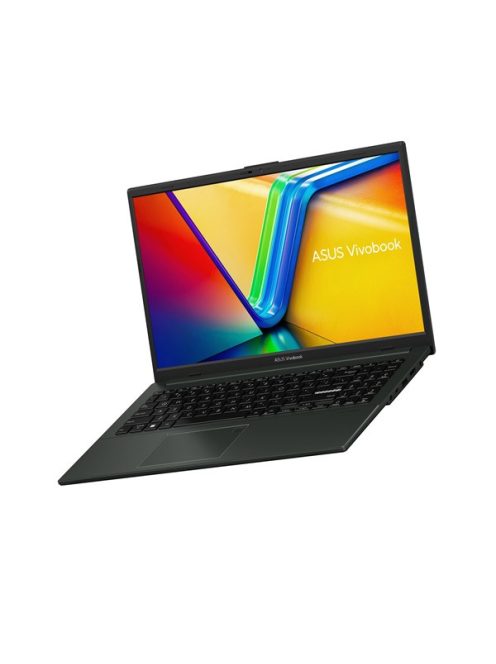 ASUS CONS NB VivoBook E1504FA-L1410 15.6" FHD OLED GL, Ryzen5- 7520U, 16GB, 512GB M.2, INT, NOOS, Fekete