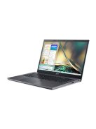 ACER Aspire A515-57-564T, 15.6" FHD IPS, Intel Core i5-12450H, 16GB, 512GB SSD, UMA, DOS, fekete