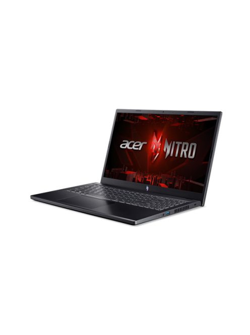 ACER Aspire Nitro ANV15-51-56JA, 15.6" FHD IPS, Intel Core i5-13420H, 16GB, 512GB SSD, GeForce RTX 4050, DOS, fekete