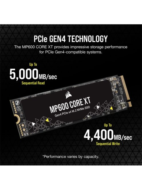 CORSAIR SSD MP600 CORE XT M.2 2280 PCIe 4.0 2000GB NVMe