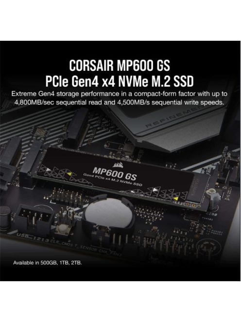 CORSAIR SSD MP600 GS M.2 2280 PCIe 4.0 500GB NVMe