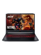 ACER Aspire Nitro AN515-57-75VY,15,6" FHD IPS,144Hz, Intel Core i7-11600H , 8GB, 512G SSD, GeForce RTX 3070, DOS, fekete