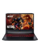 ACER Aspire Nitro AN515-57-75VY,15,6" FHD IPS,144Hz, Intel Core i7-11600H , 8GB, 512G SSD, GeForce RTX 3070, DOS, fekete