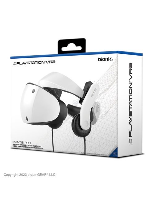 BIONIK PS VR2 Kiegészítő Mantis Pro Stereo Fejhallgató, BNK-9100