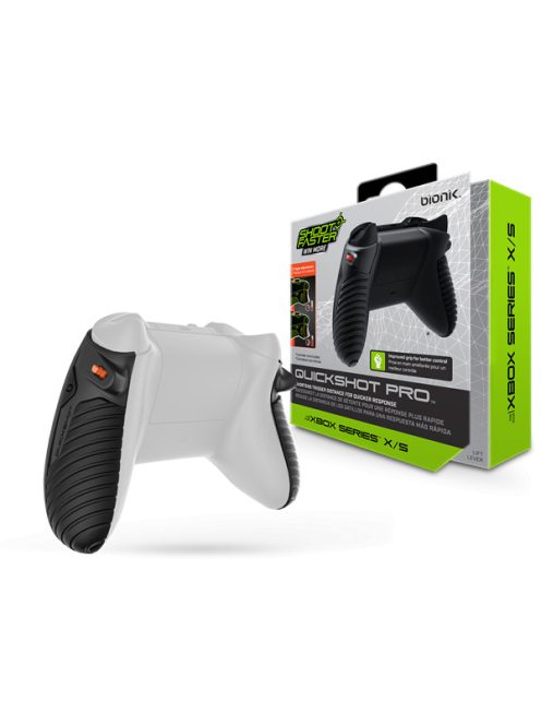 BIONIK XBOX Series S/X Kiegészítő Quickshot Pro Kontroller Ravasz csomag fehér, BNK-9073