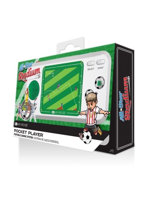 MY ARCADE Játékkonzol All-Star Stadium 3in1 Pocket Player Hordozható, DGUNL-3275