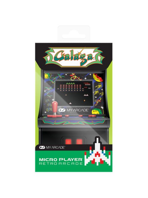 MY ARCADE Játékkonzol Galaga Micro Player Retro Arcade 6.75" Hordozható, DGUNL-3222