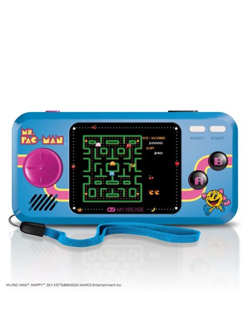 MY ARCADE Játékkonzol Ms. Pac-Man 3in1 Pocket Player Hordozható, DGUNL-3242