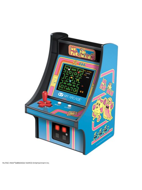 MY ARCADE Játékkonzol Ms. Pac-Man Micro Player Retro Arcade 6.75" Hordozható, DGUNL-3230