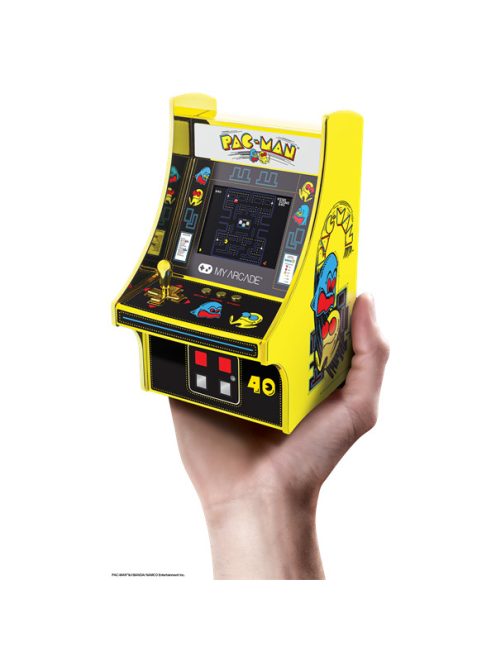 MY ARCADE Játékkonzol Pac-Man 40th Anniversary Micro Player Retro Arcade 6.75" Hordozható, DGUNL-3290