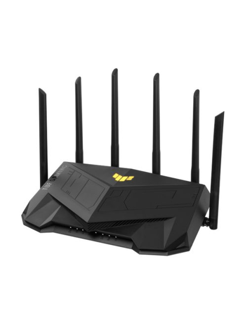 ASUS Wireless Router Dual Band AX6000 1xWAN(2.5Gbps) + 1xLAN(2.5Gbps) + 4xLAN(1000Mbps) + 1xUSB, TUF-AX6000