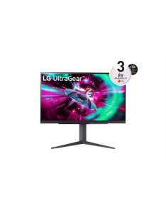   LG Gaming 144Hz IPS monitor 27" 27GR93U, 3840x2160, 16:9, 400cd/m2, 1ms, 2xHDMI/DisplayPort/3xUSB, Pivot