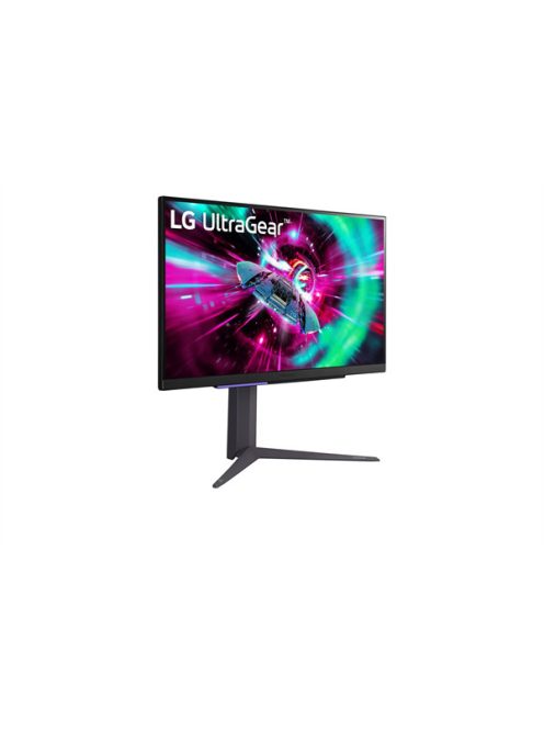 LG Gaming 144Hz IPS monitor 27" 27GR93U, 3840x2160, 16:9, 400cd/m2, 1ms, 2xHDMI/DisplayPort/3xUSB, Pivot