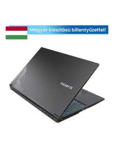   GIGABYTE G7 KF 17.3" FHD (144Hz), Intel Core i5-12500H (12C/4.5Ghz), 16GB, 512GB SSD, RTX 4060, Magyar billentyű