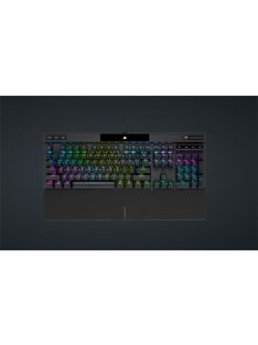   CORSAIR Vezetékes Billentyűzet Gaming, K70 RGB PRO, Mechanikus, CHERRY MX Red switch, Alumínium keret, US, szürke