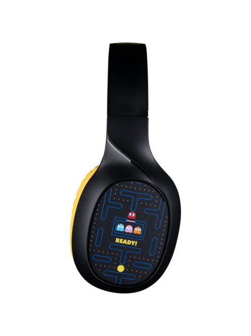 KONIX - PAC-MAN 2.0 Fejhallgató Vezeték Nélküli Bluetooth Gaming Stereo, Mikrofon, Fekete