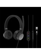 LENOVO Go Wired ANC Headset (Thunder Black)