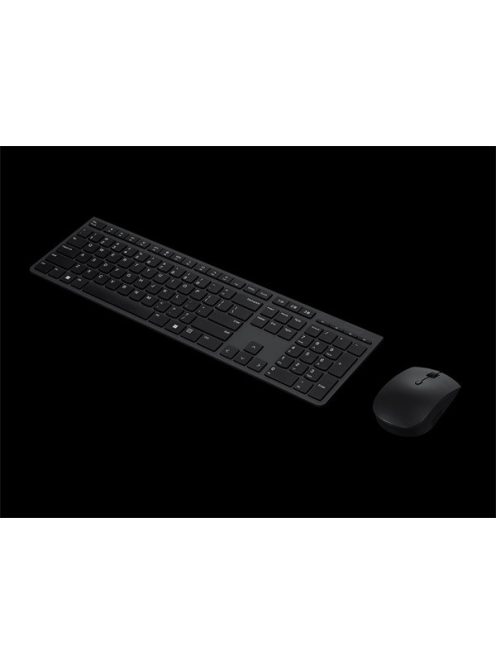 LENOVO Professional Wireless Rechargeable Combo Keyboard and Mouse- magyar