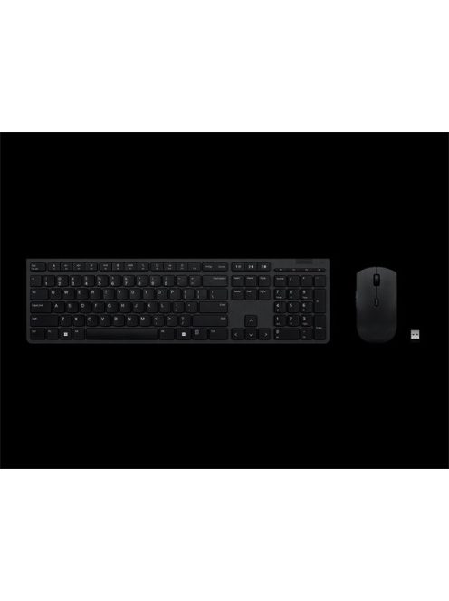 LENOVO Vezeték Nélküli Billentyűzet és egér - Professional Wireless Rechargeable Combo - Magyar