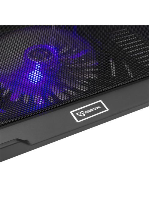 SBOX Notebook hűtőpad, COOLING PAD 15.6"